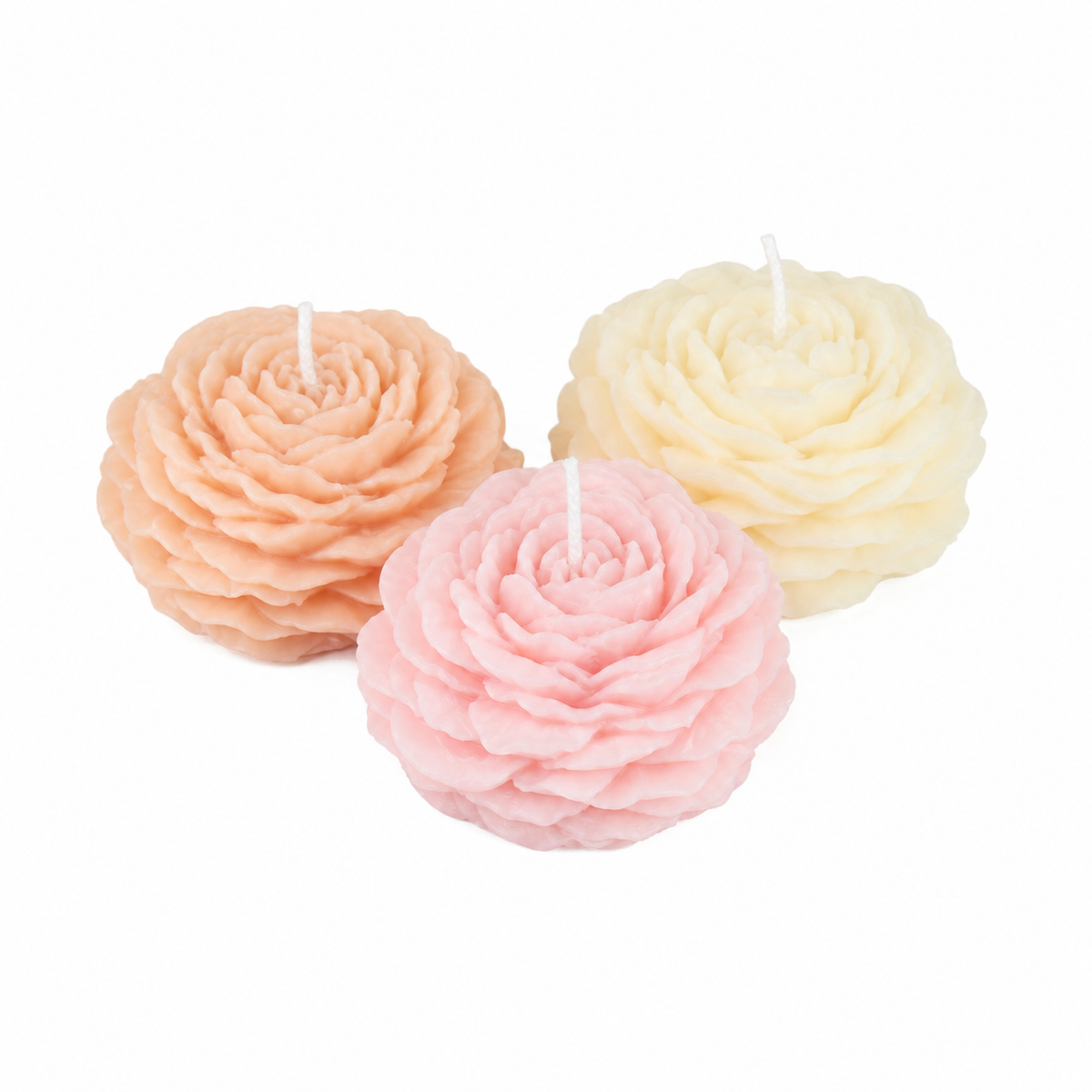 Peony Soy Wax Candle — Wind-Down Ritual