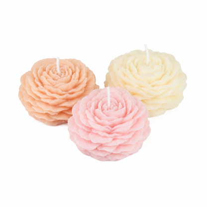 Peony Soy Wax Candle — Wind-Down Ritual