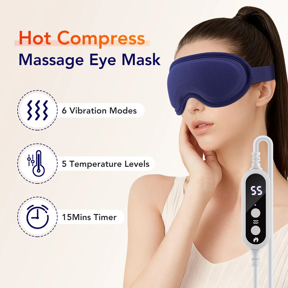 The Warm Rest Mask — Heated Steam Eye Mask