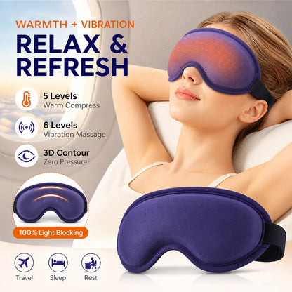 The Warm Rest Mask — Heated Steam Eye Mask