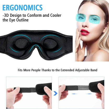 The Sleep Sound Mask — Bluetooth Sleep Headphones Eye Mask
