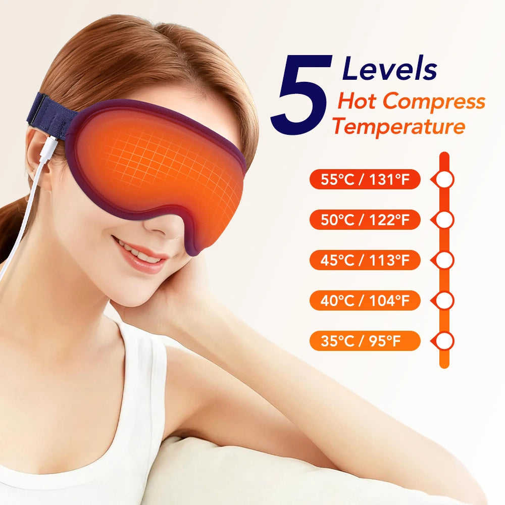 The Warm Rest Mask — Heated Steam Eye Mask