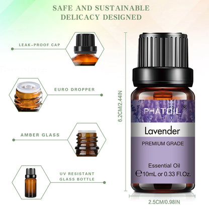 The Evening Aroma Oils — Pure Essential Oil 10ml