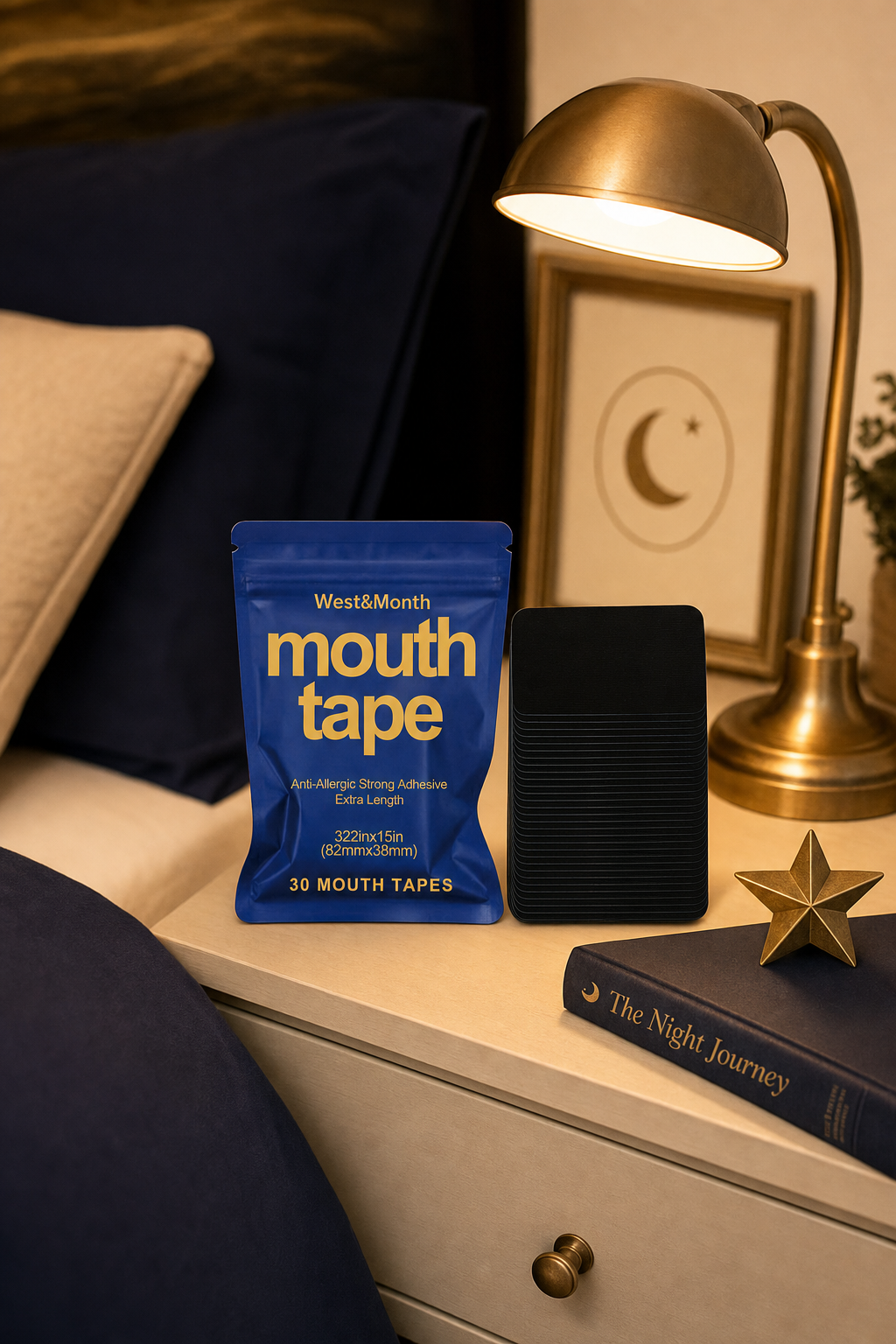 The Hush Strip — Gentle Mouth Tape for Nasal Breathing