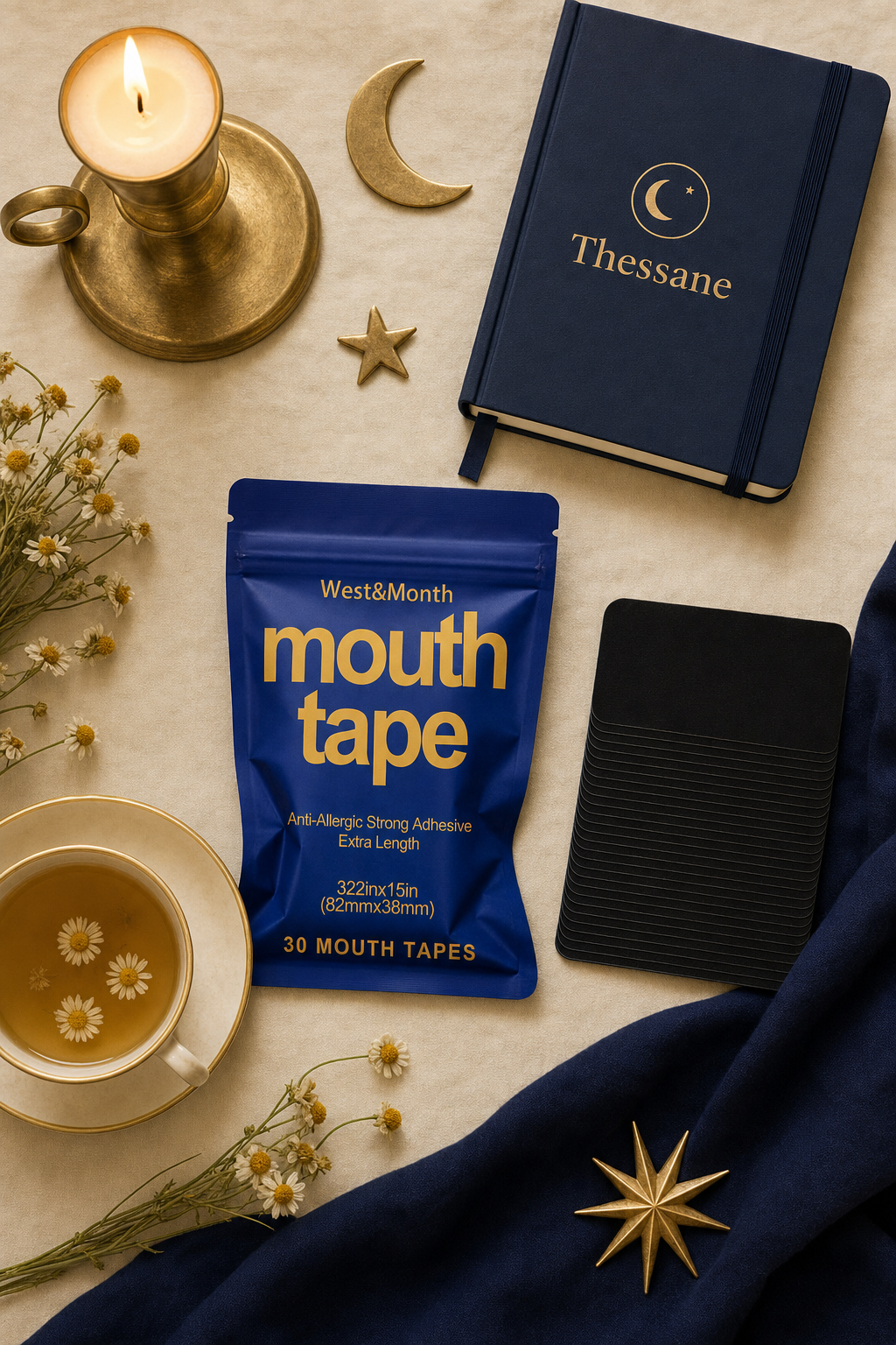 The Hush Strip — Gentle Mouth Tape for Nasal Breathing
