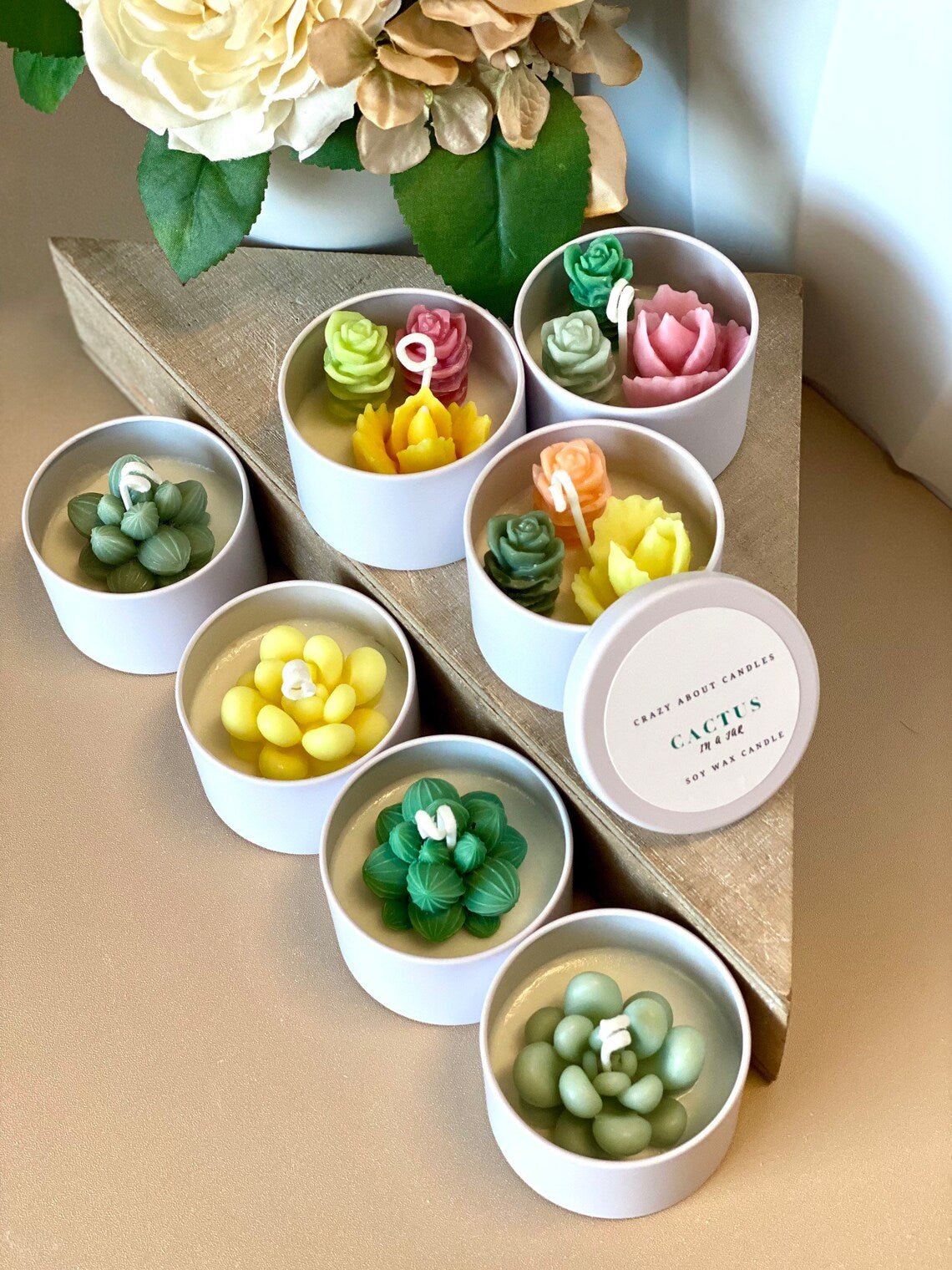 Cactus In A Jar Handmade Candle — Wind-Down Ritual
