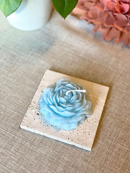 Peony Soy Wax Candle — Wind-Down Ritual