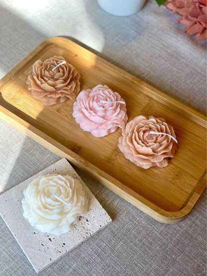 Peony Soy Wax Candle — Wind-Down Ritual