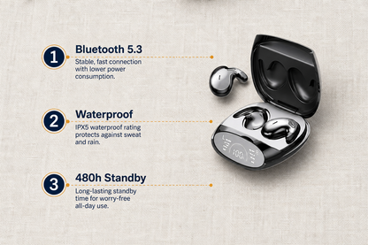 The Drift Buds — Ultra-Thin Sleep Earbuds